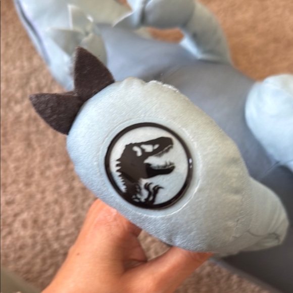 Jurassic World Blue Dinosaur Plush - Authentic- 23 inches - Picture 3 of 7